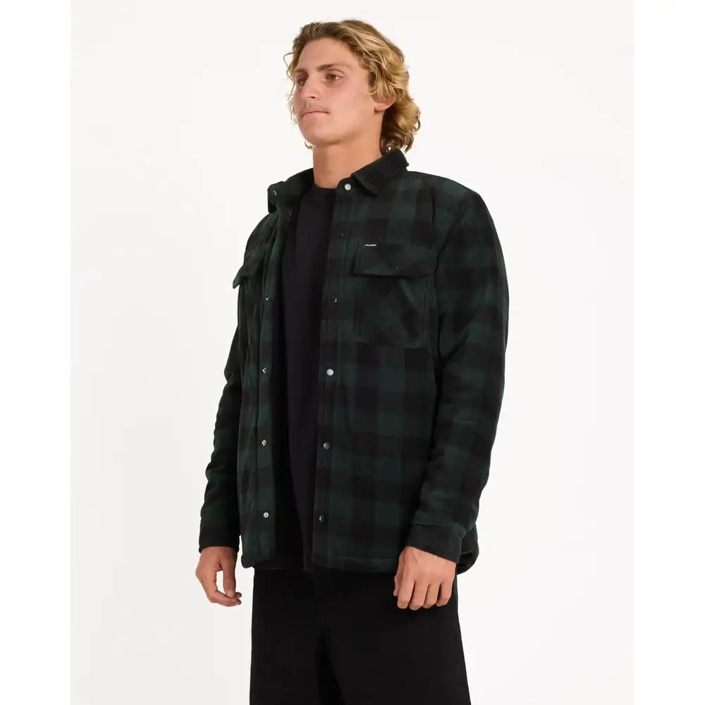 Volcom Bowered Fleece Long Sleeve Jacket