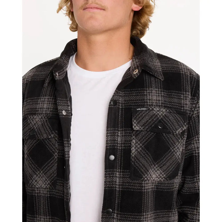 Volcom Bowered Fleece Long Sleeve Jacket