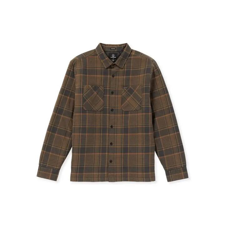 Volcom Brickstone Lined Flannel Long Sleeve 