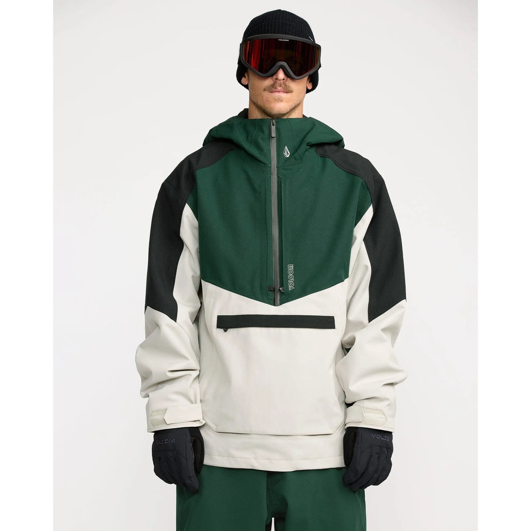 Volcom Brighton Pullover Jacket Stone S 