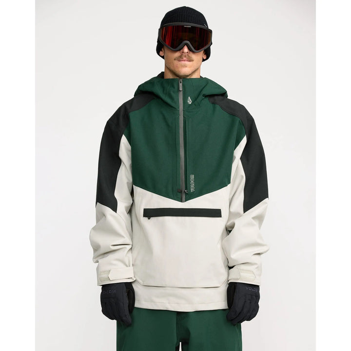 Volcom Brighton Pullover Jacket Stone S 