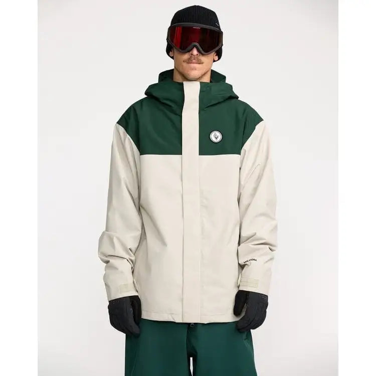 Volcom Buckthreeeighty Jacket Stone M 