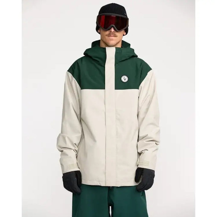 Volcom Buckthreeeighty Jacket Stone M 