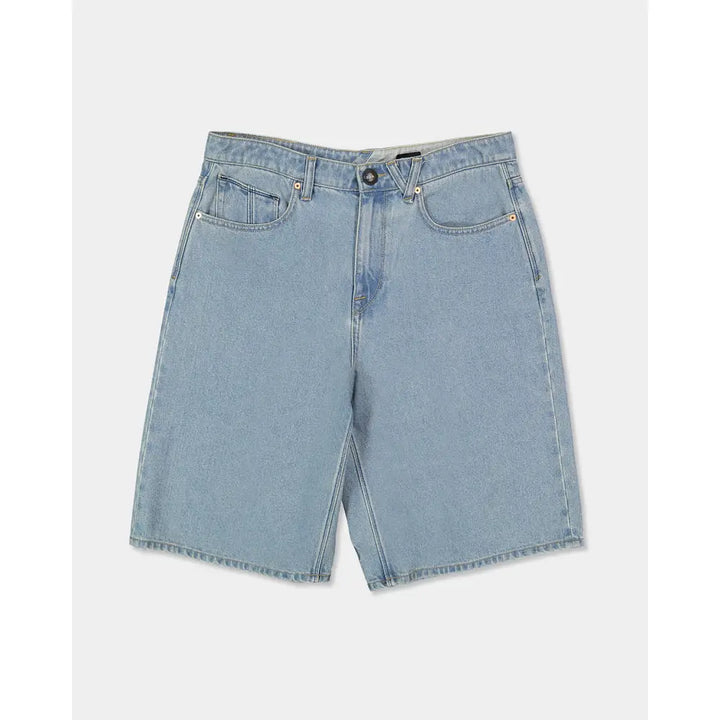 Volcom Chillow Denim Shorts - Stone Blue