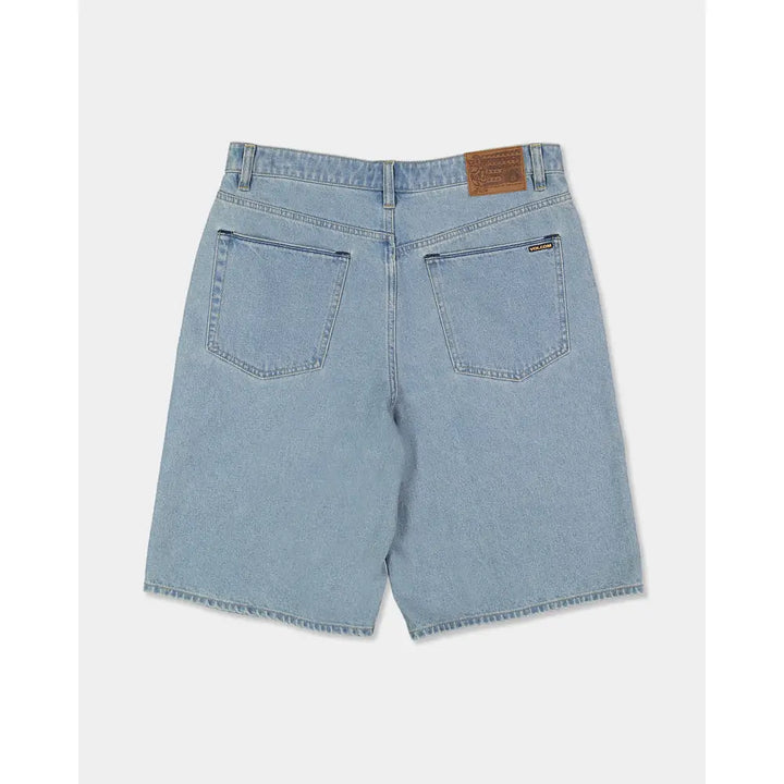 Volcom Chillow Denim Shorts - Stone Blue