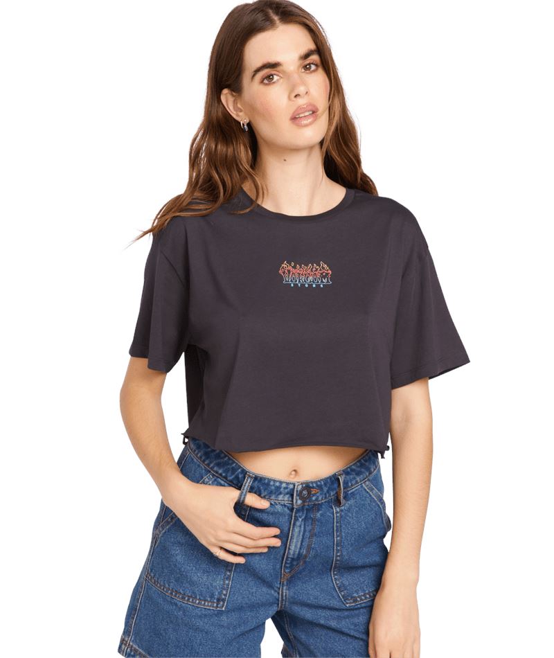Volcom Crop Like It's Hot T-Shirt 