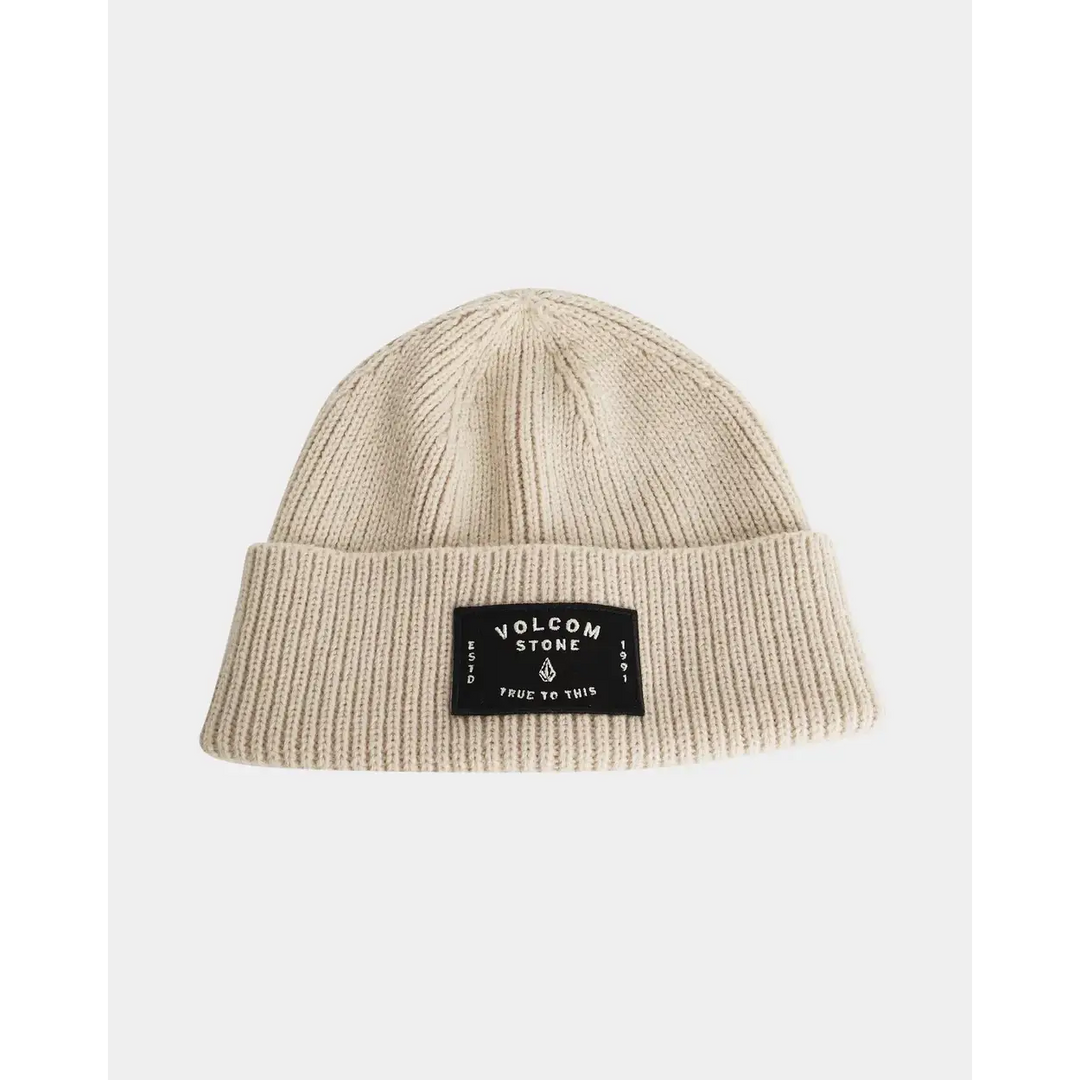 Volcom Cult Core Beanie - Vintage White