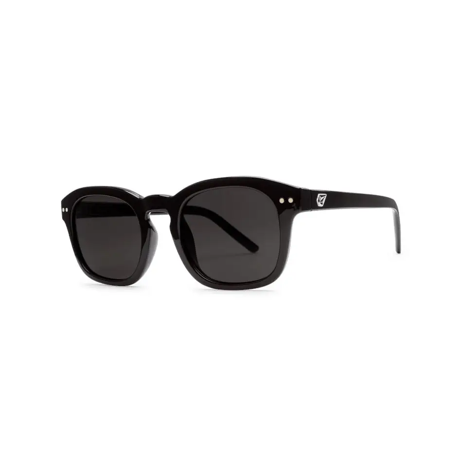Volcom Earth Tripper Sunglasses Gloss Black / Grey 