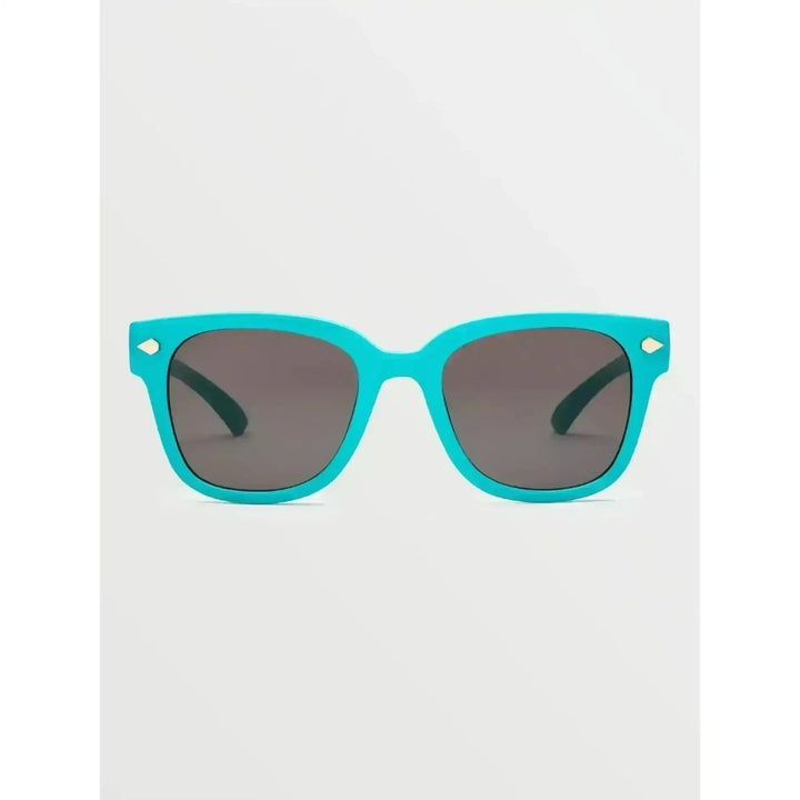 VOLCOM FREESTYLE SUNGLASSES Gloss Aqua / Gray 