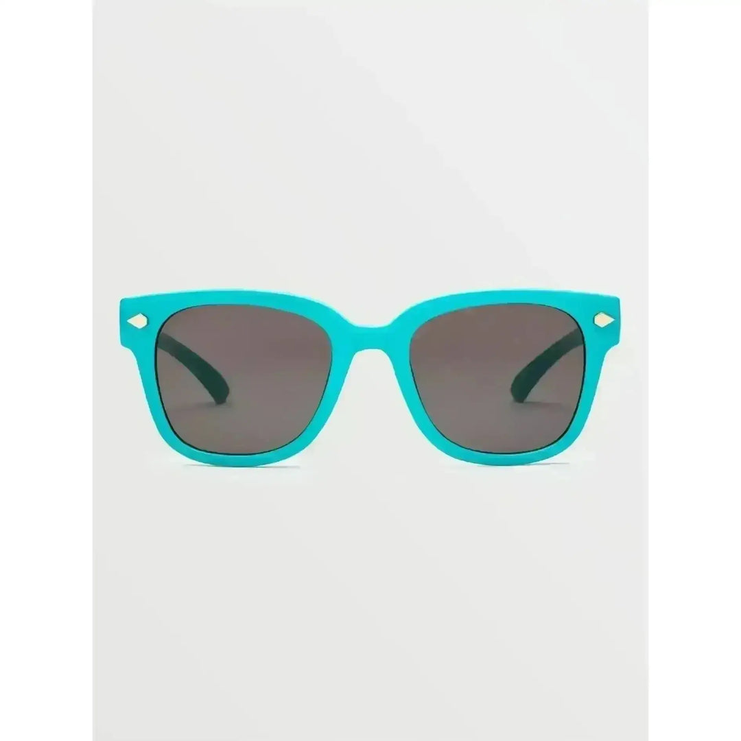 VOLCOM FREESTYLE SUNGLASSES Gloss Aqua / Gray 
