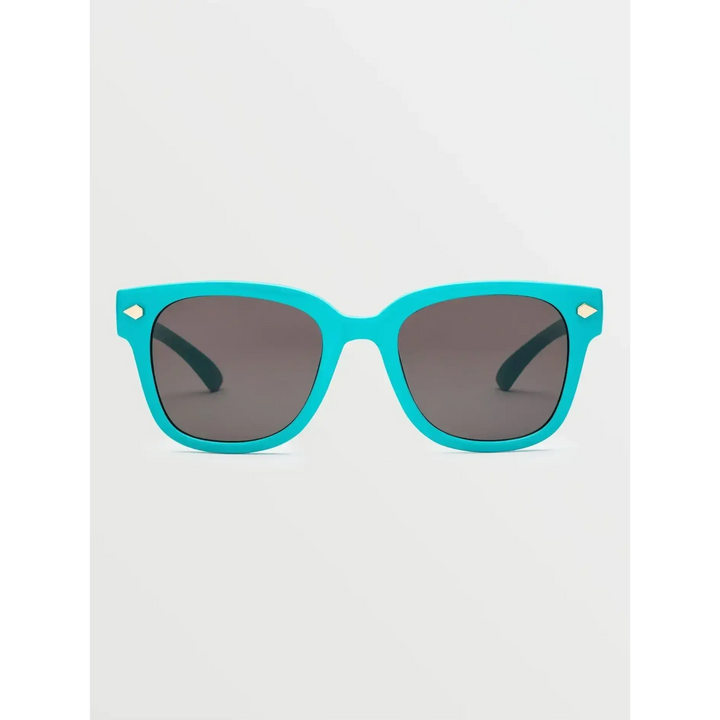 VOLCOM FREESTYLE SUNGLASSES Gloss Aqua / Gray 