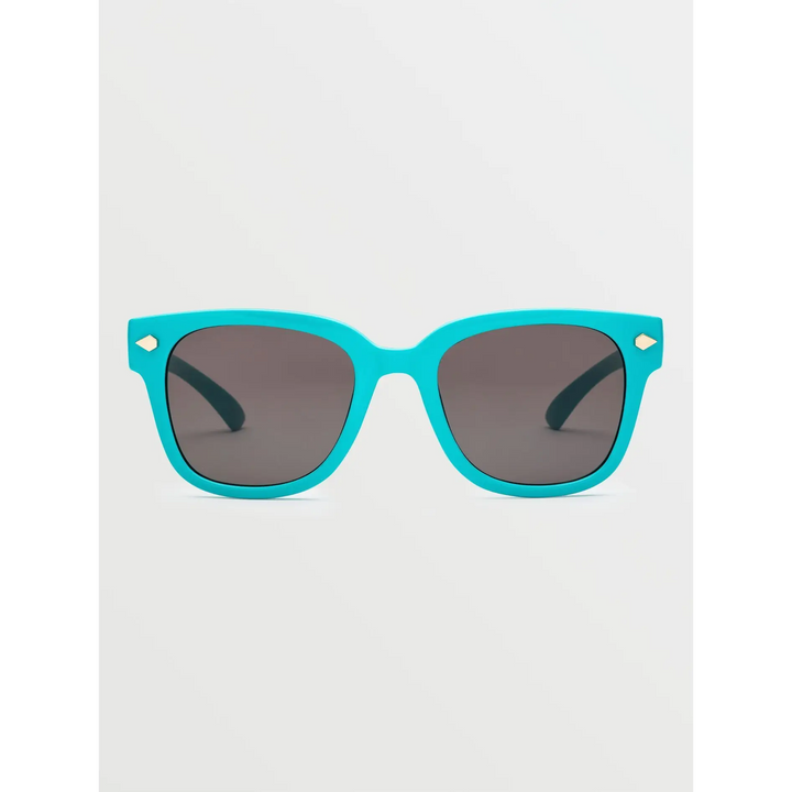 VOLCOM FREESTYLE SUNGLASSES Gloss Aqua / Gray 