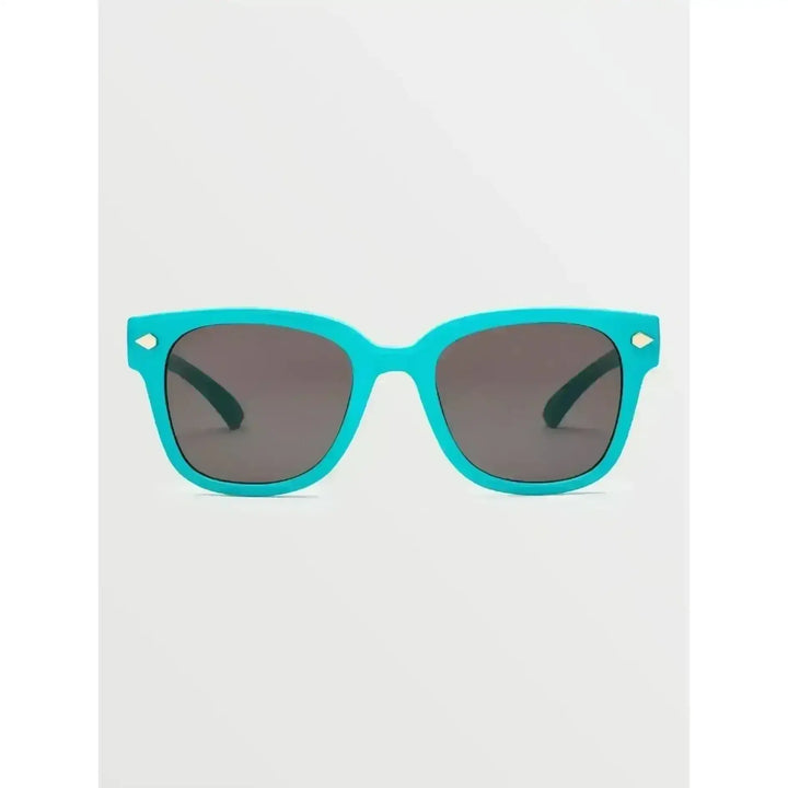 VOLCOM FREESTYLE SUNGLASSES Gloss Aqua / Gray 