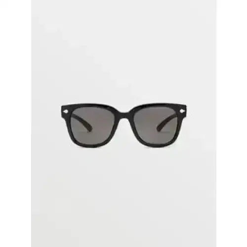 Volcom Freestyle Sunglasses offer 100% UVA/UVB protection with Gloss Black frames. 