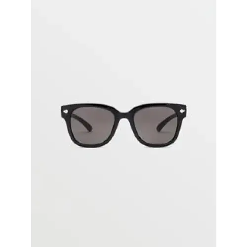 Volcom Freestyle Sunglasses offer 100% UVA/UVB protection with Gloss Black frames. 