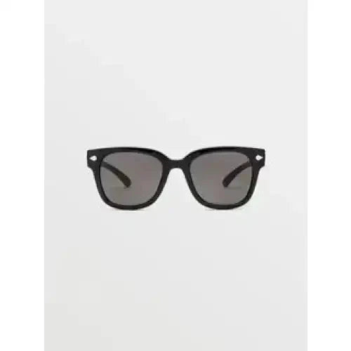 Volcom Freestyle Sunglasses offer 100% UVA/UVB protection with Gloss Black frames. 