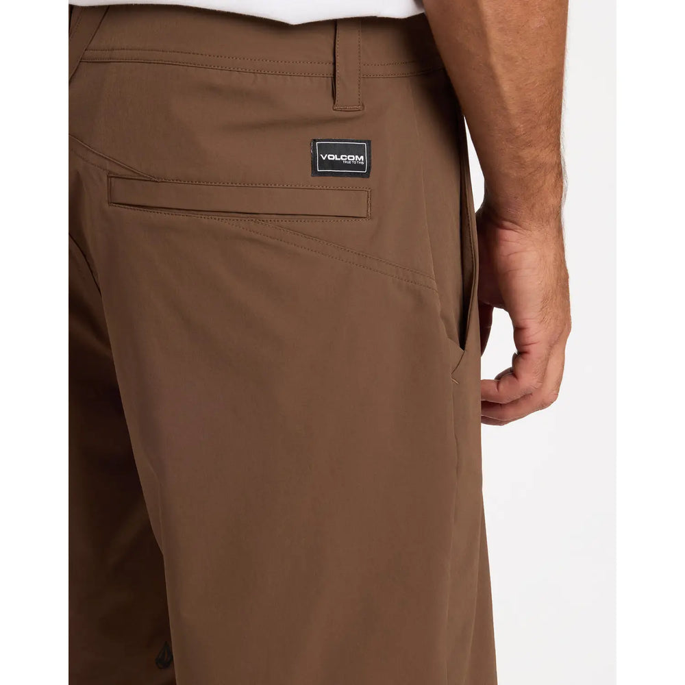 Volcom Frickin Cross Shred 20’’ Hybrid Shorts - Brown Stone