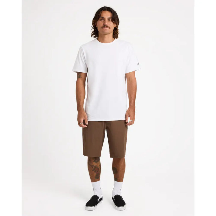 Volcom Frickin Cross Shred 20’’ Hybrid Shorts - Brown Stone