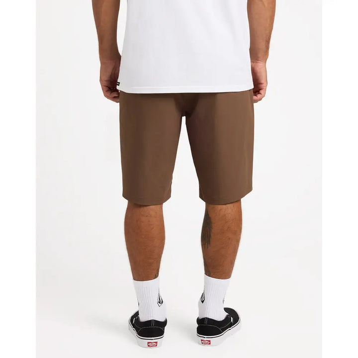 Volcom Frickin Cross Shred 20’’ Hybrid Shorts - Brown Stone