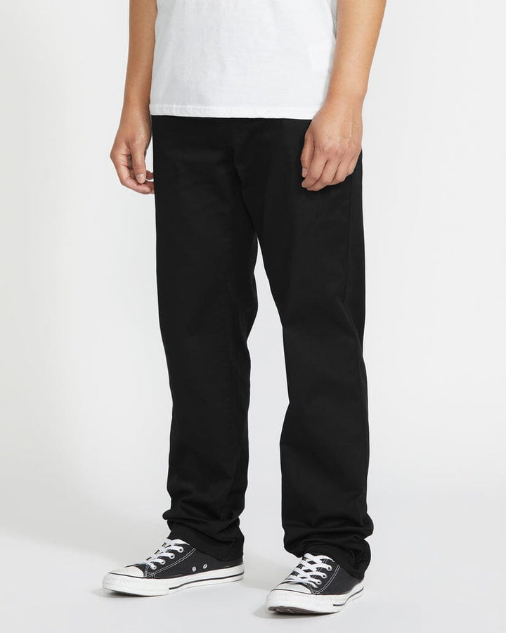 Volcom Frickin Modern Stretch Pants - Black 