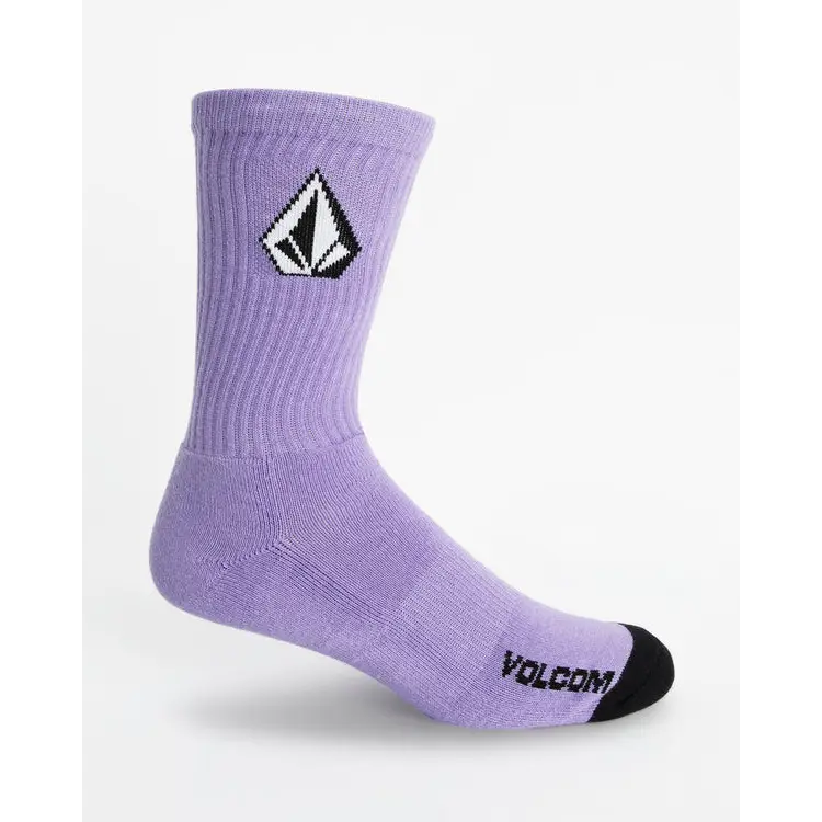 Volcom Full Stone 3 Pack Crew Socks - Multi