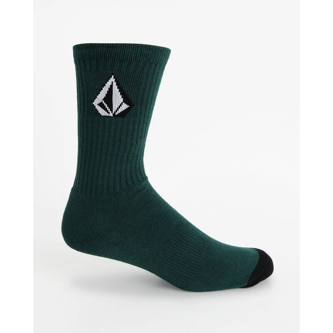Volcom Full Stone 3 Pack Crew Socks - Multi