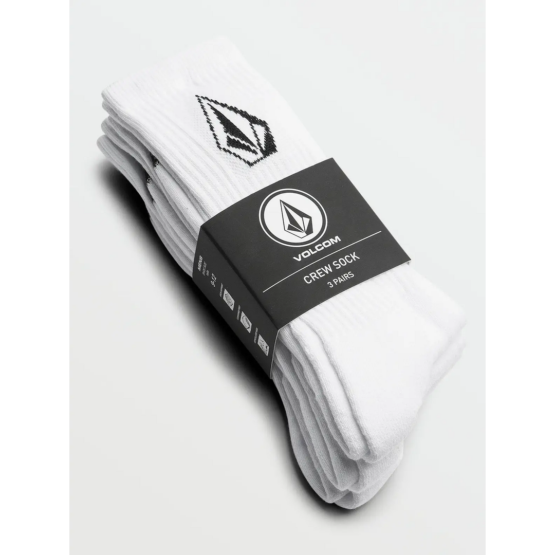 VOLCOM FULL STONE SOCKS 3PK 