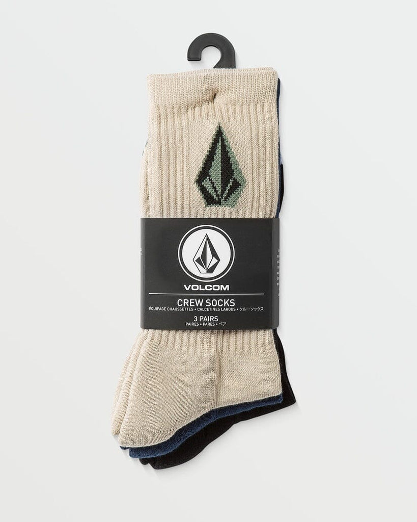 Volcom Full Stone Mix 3 Pack Socks 