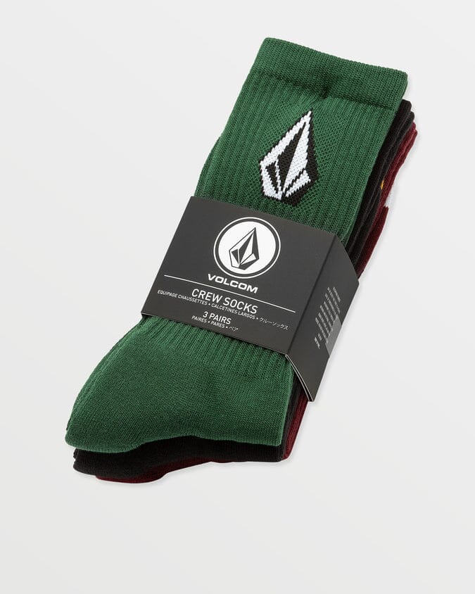 Volcom Full Stone Mix 3 Pack Socks 