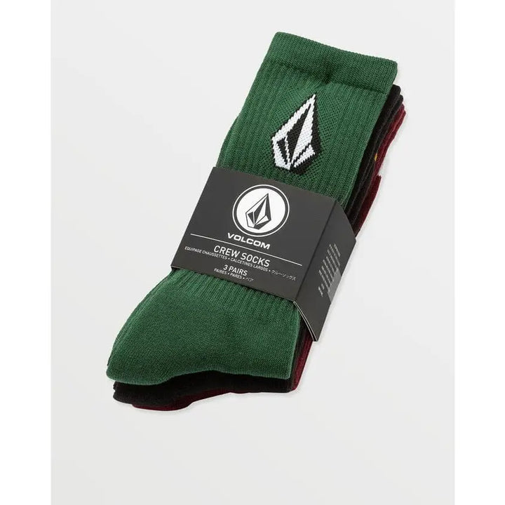 Volcom Full Stone Mix 3 Pack Socks 