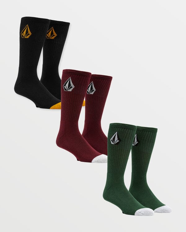 Volcom Full Stone Mix 3 Pack Socks Mix 