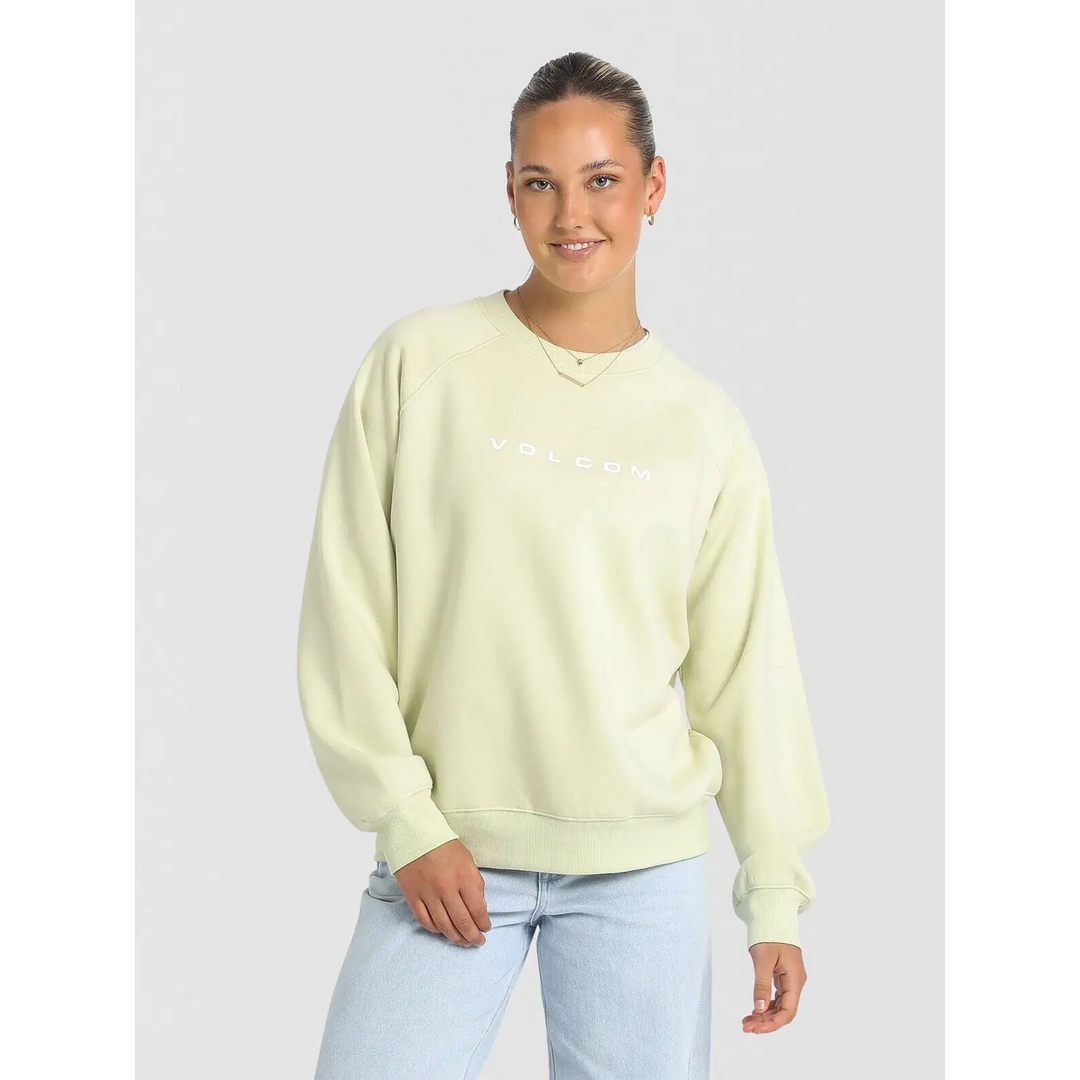 Volcom Get More Crew Lime Ice 8 