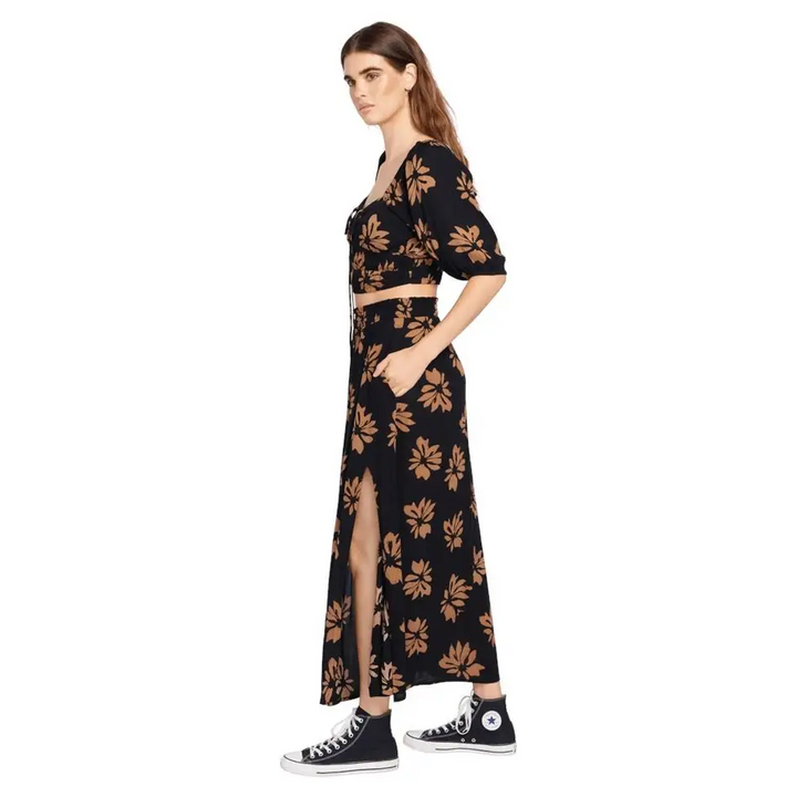 Volcom Get Wyyld Maxi Skirt 