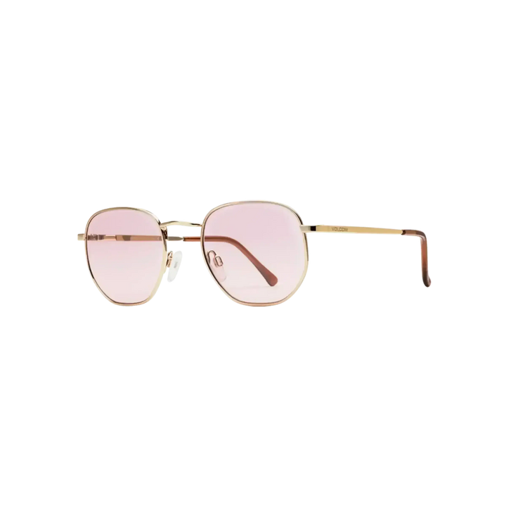 Volcom Happening Sunglasses Gloss Gold / Pink 