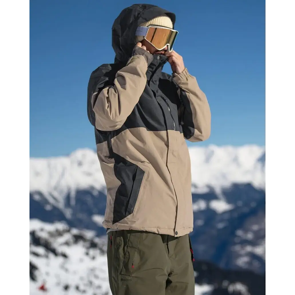 Volcom L Gore-Tex Jacket Chestnut Brown S 