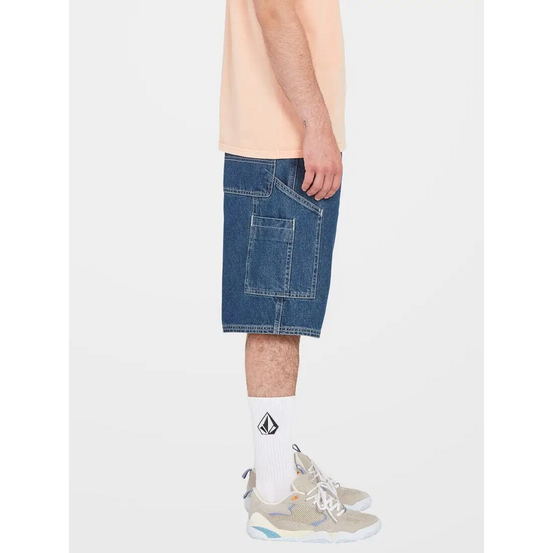 Volcom Labored Denim Utility Shorts 