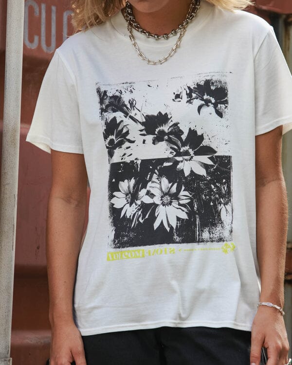 Volcom Lock It Up T-Shirt - Star White 