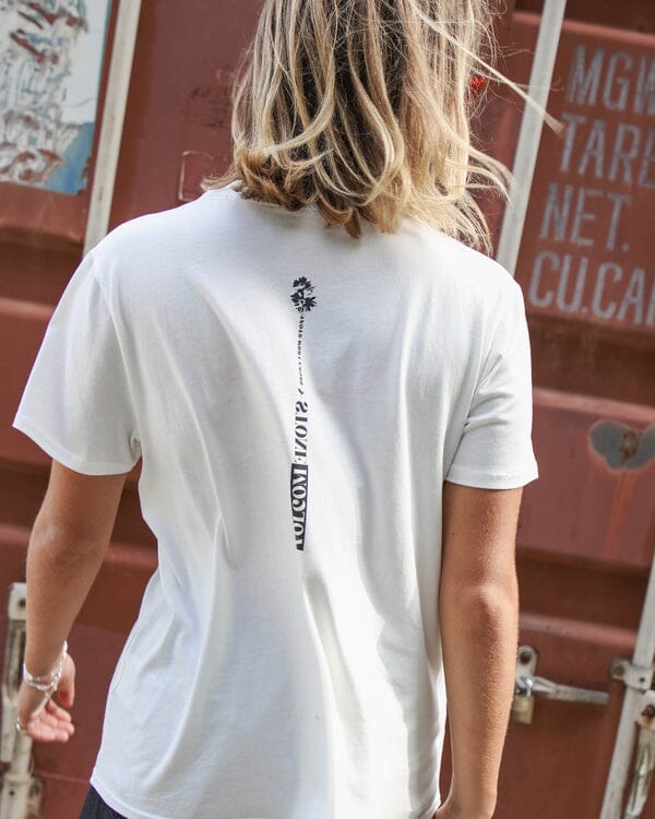 Volcom Lock It Up T-Shirt - Star White 