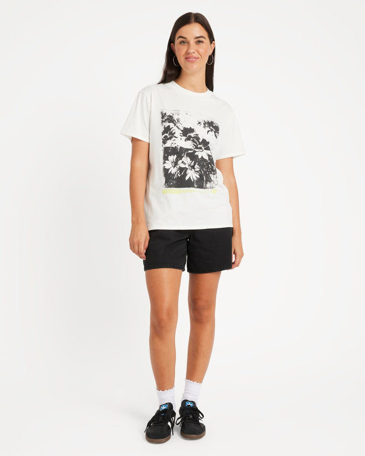Volcom Lock It Up T-Shirt - Star White 