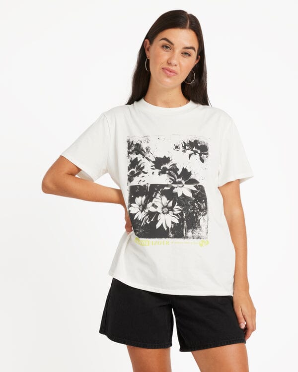 Volcom Lock It Up T-Shirt - Star White 