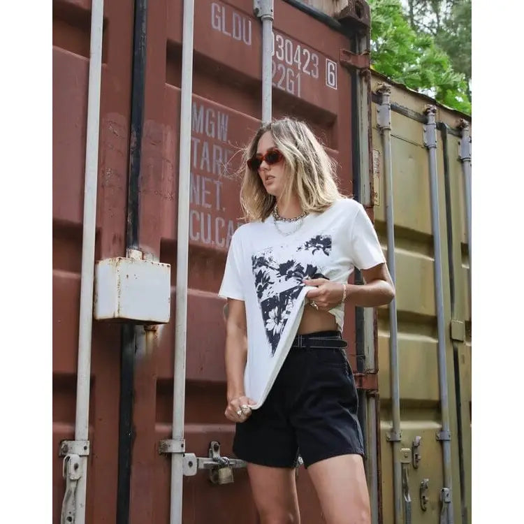 Volcom Lock It Up T-Shirt - Star White 