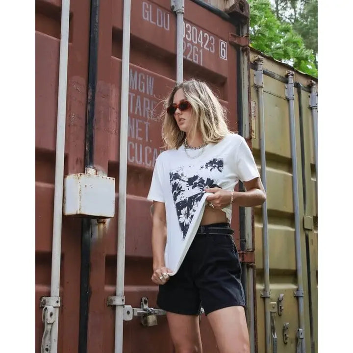 Volcom Lock It Up T-Shirt - Star White 