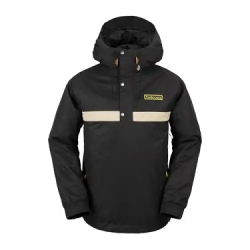 Volcom Longo Pullover Jacket Black M 