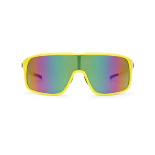 Volcom Macho Sunglasses Gloss Yellow Aqua / RBM 