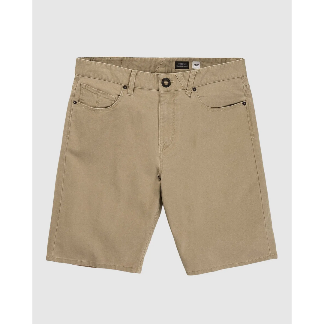 Volcom Modown Canvas 5 Pocket 20" Shorts Khaki 36 