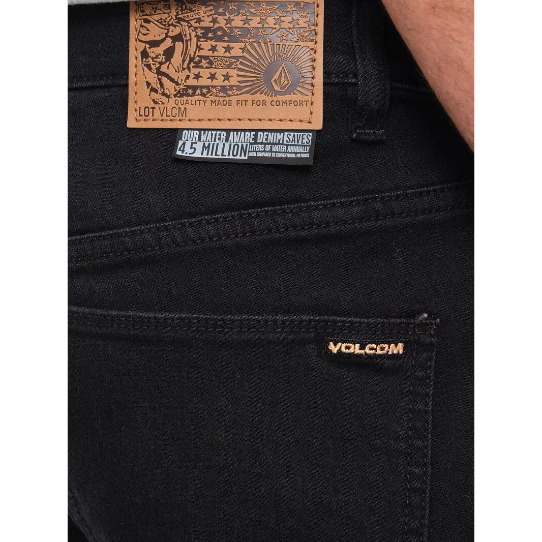 Volcom Modown Denim Pants - Black