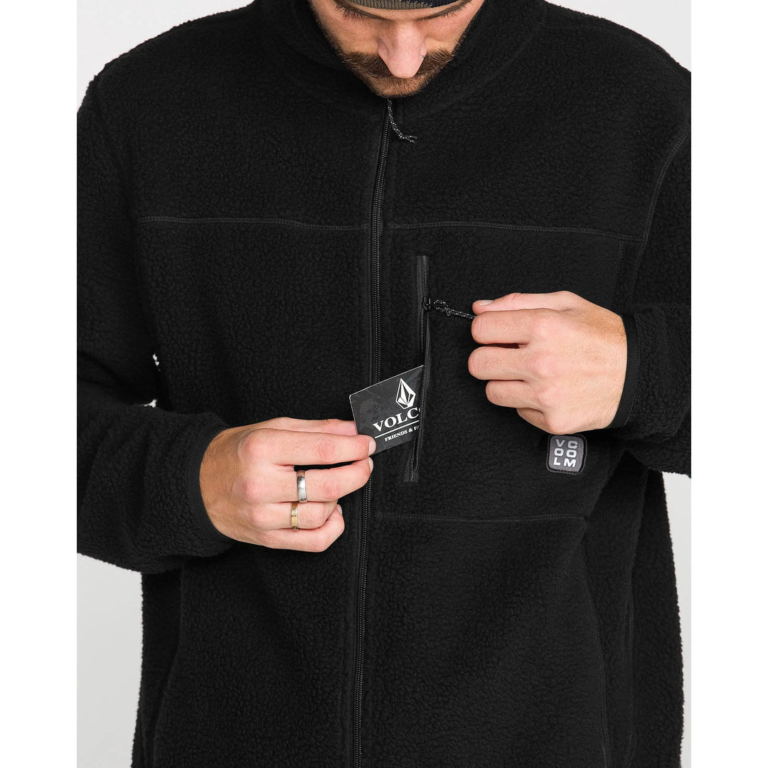 Volcom Nelson Sherpa Full Zip Fleece