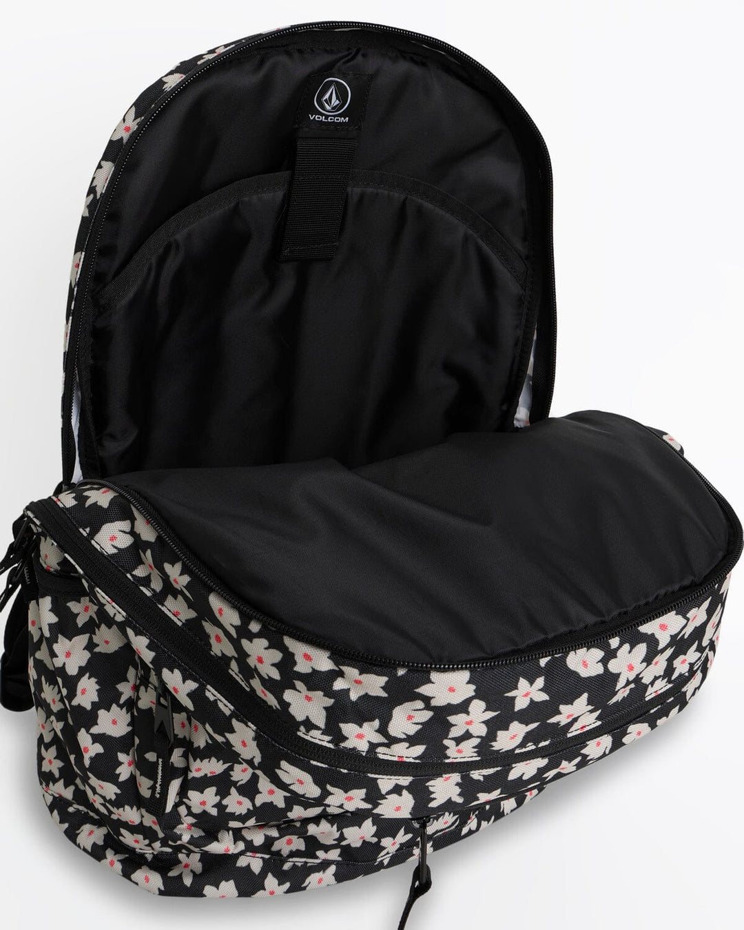 Volcom Patch Attack Backpack -Black White 