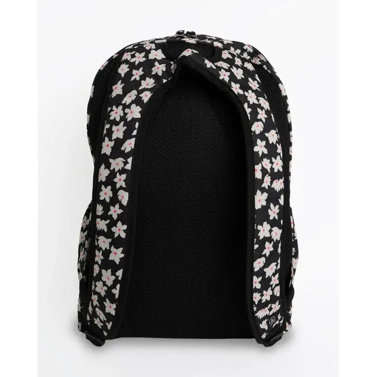 Volcom Patch Attack Backpack -Black White 