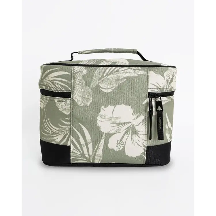 Volcom Patch Attack Deluxe Makeup Bag - Moss Green 